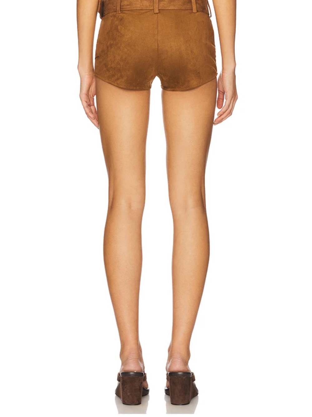 Revolve Suede Shorts “Raddix” - Picture 3 of 4
